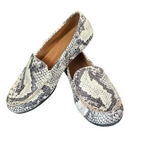 Aerosoles Women's Over Drive Loafer Shoe Size 6M Snake Print Driving Style
